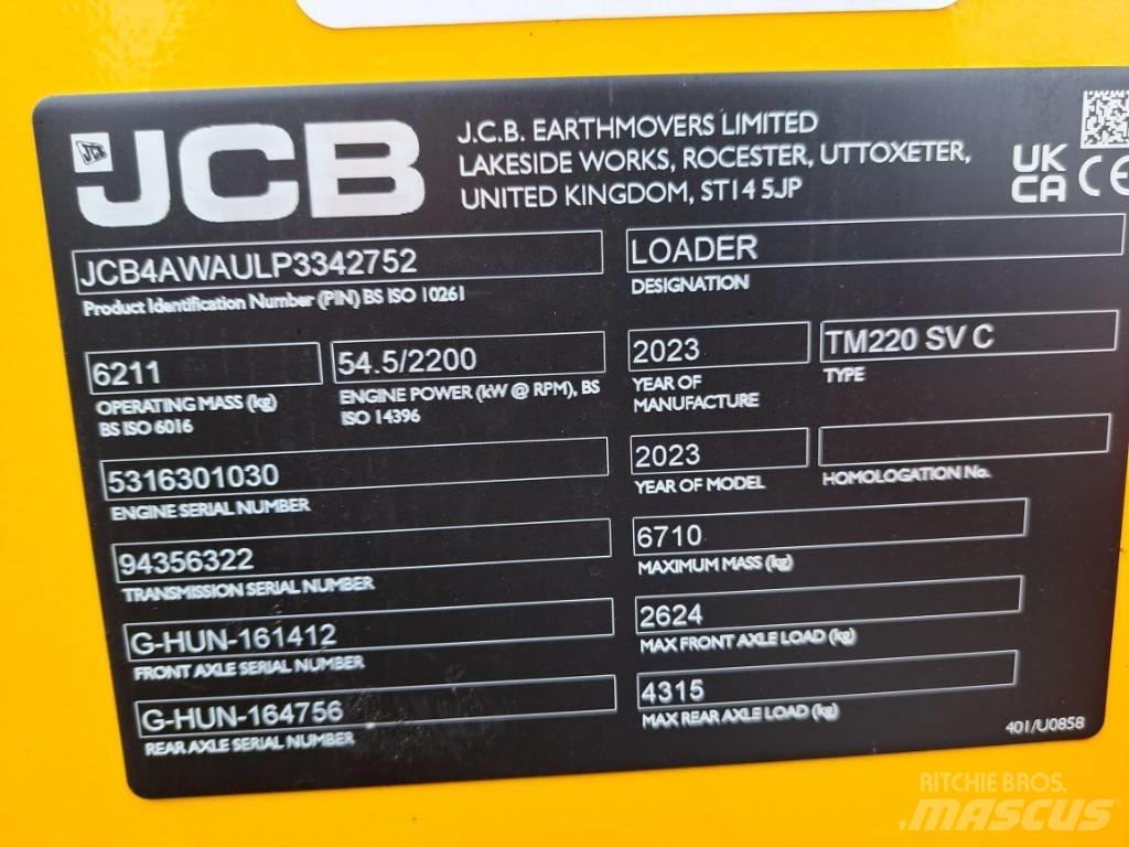 JCB TM 220 SV 轮式装载机