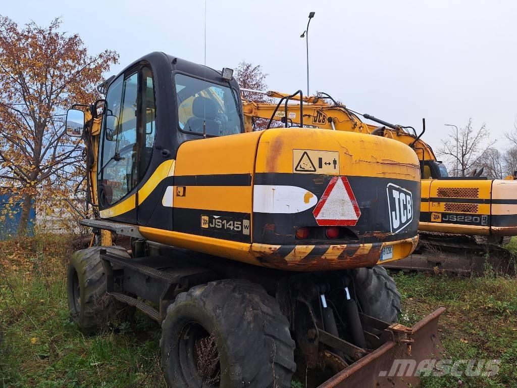 JCB JS 145 W 轮式挖掘机