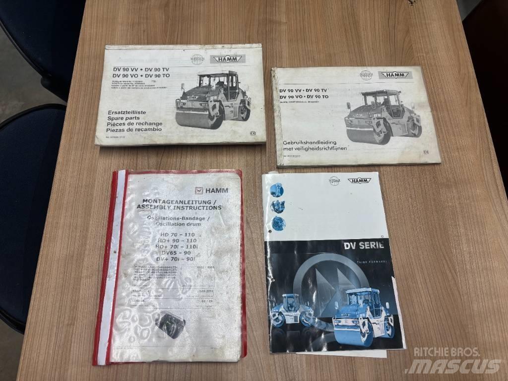 Hamm DV 90 VO 双轮压路机