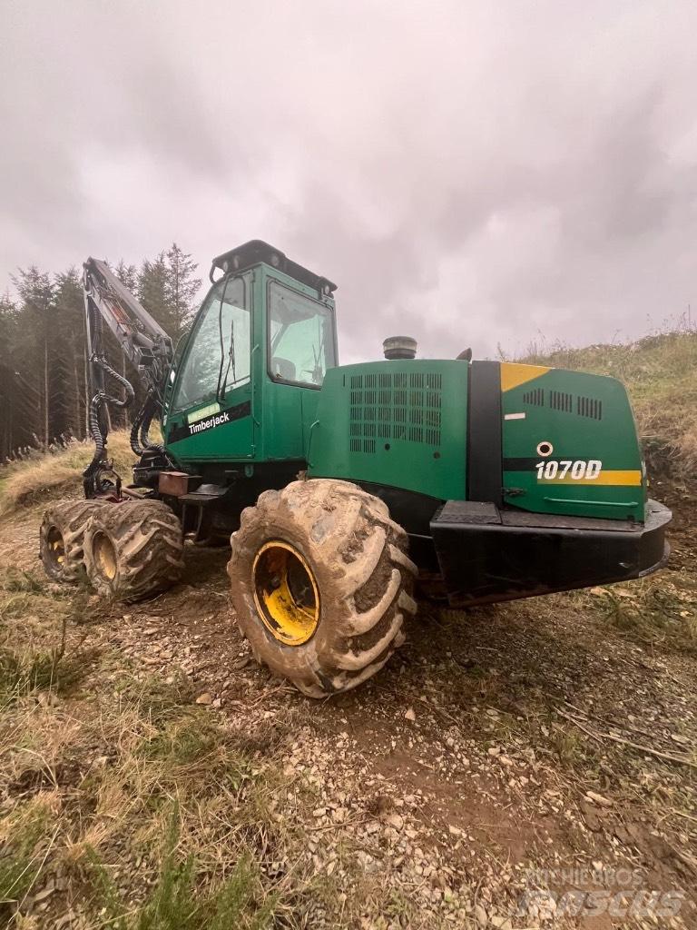 Timberjack 1070D 收割机