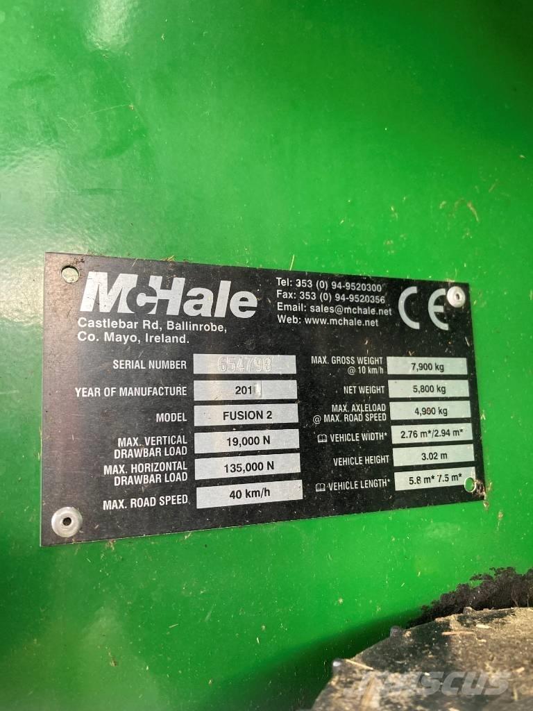 McHale Fusion 2 圆捆打捆机