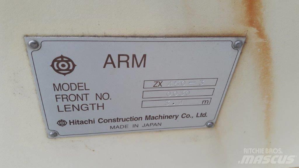 Hitachi ZX 450-3 底盘和悬架