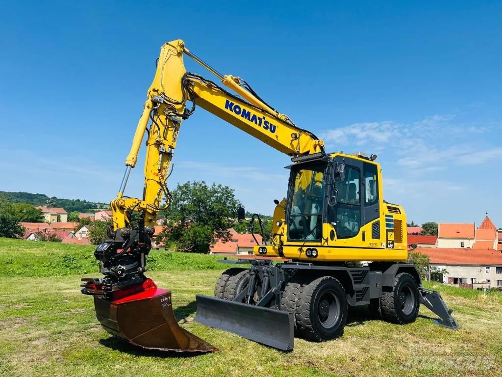 Komatsu PW 148-10 轮式挖掘机