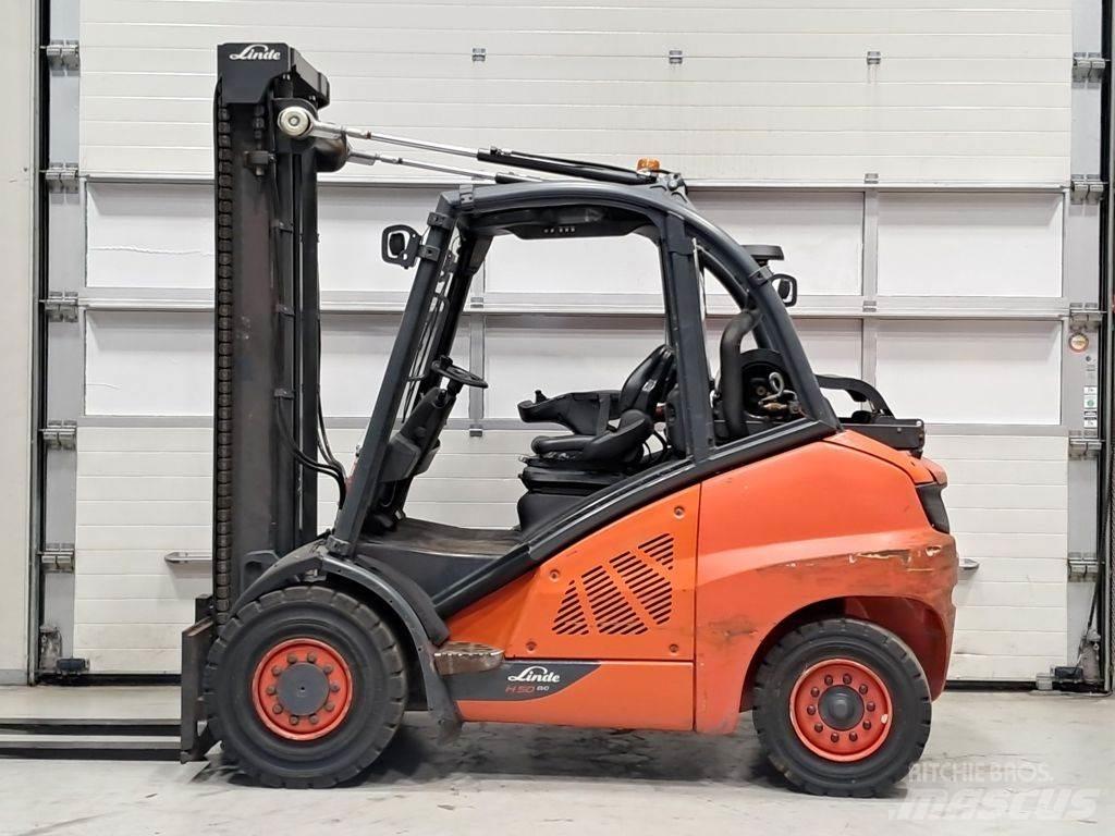 Linde H50T-02 天然气叉车