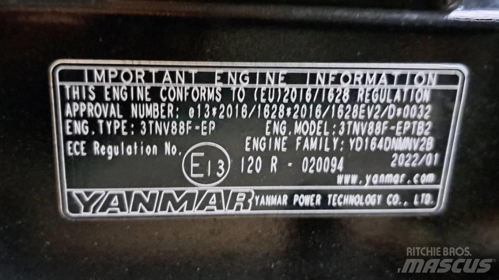 Yanmar 3TNV88F-EPTB2 发动机