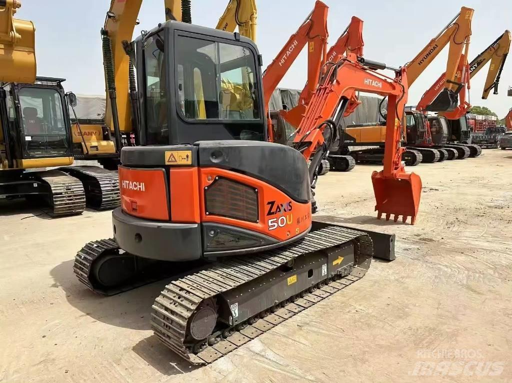 Hitachi ZX 50 U 小型挖掘机