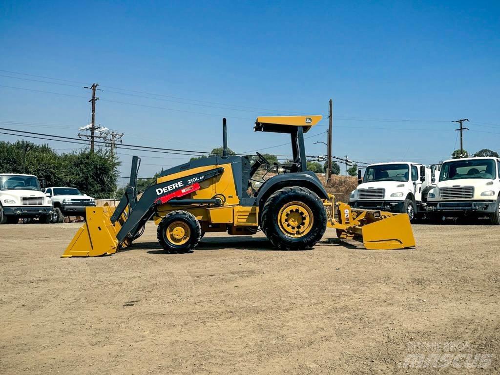John Deere 210 LE EP 前装载和挖掘机