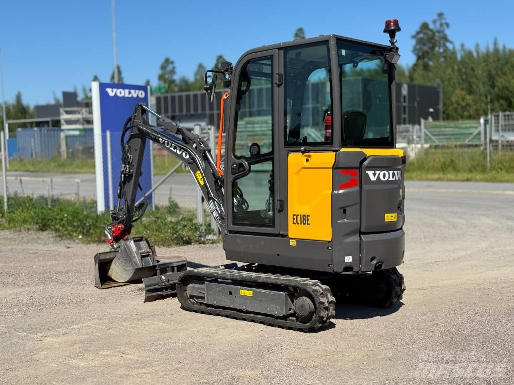 Volvo EC 18 E 小型挖掘机