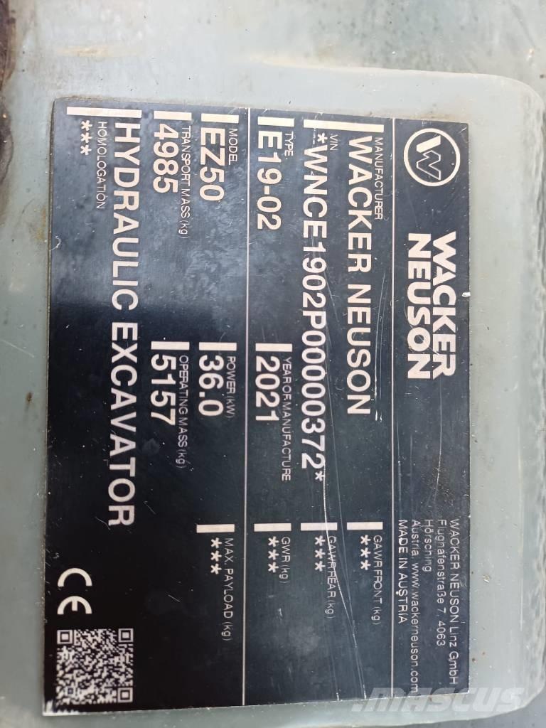 Wacker Neuson EZ 50 小型挖掘机