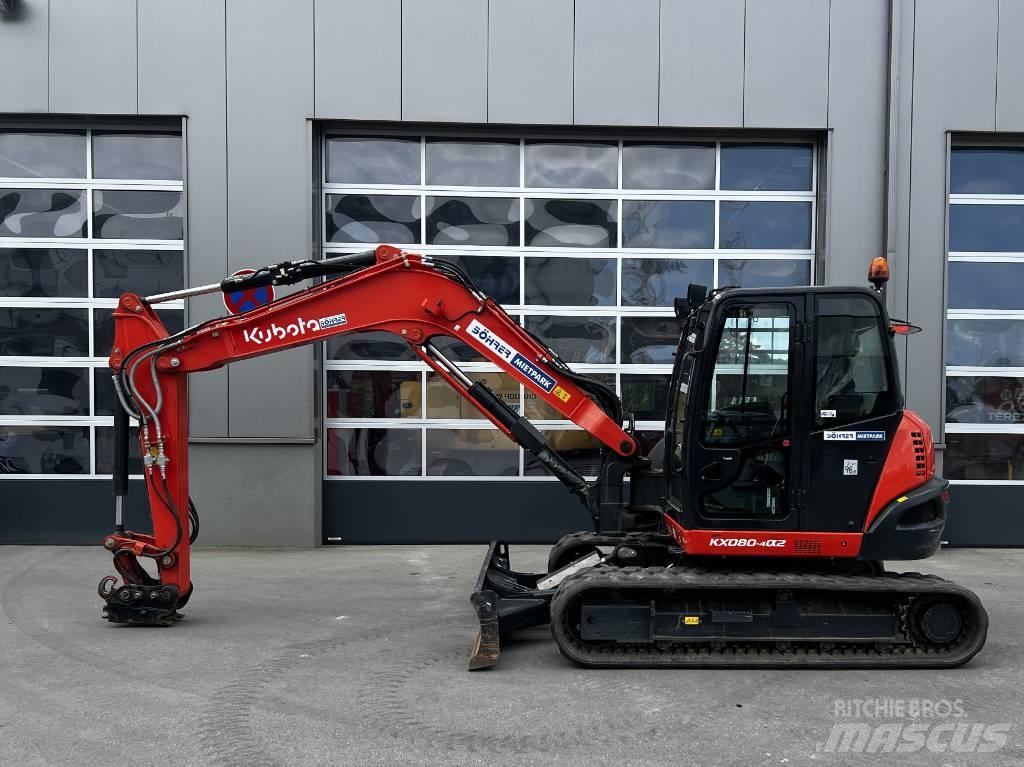 Kubota KX 080-4 | OQ45 中型挖掘机