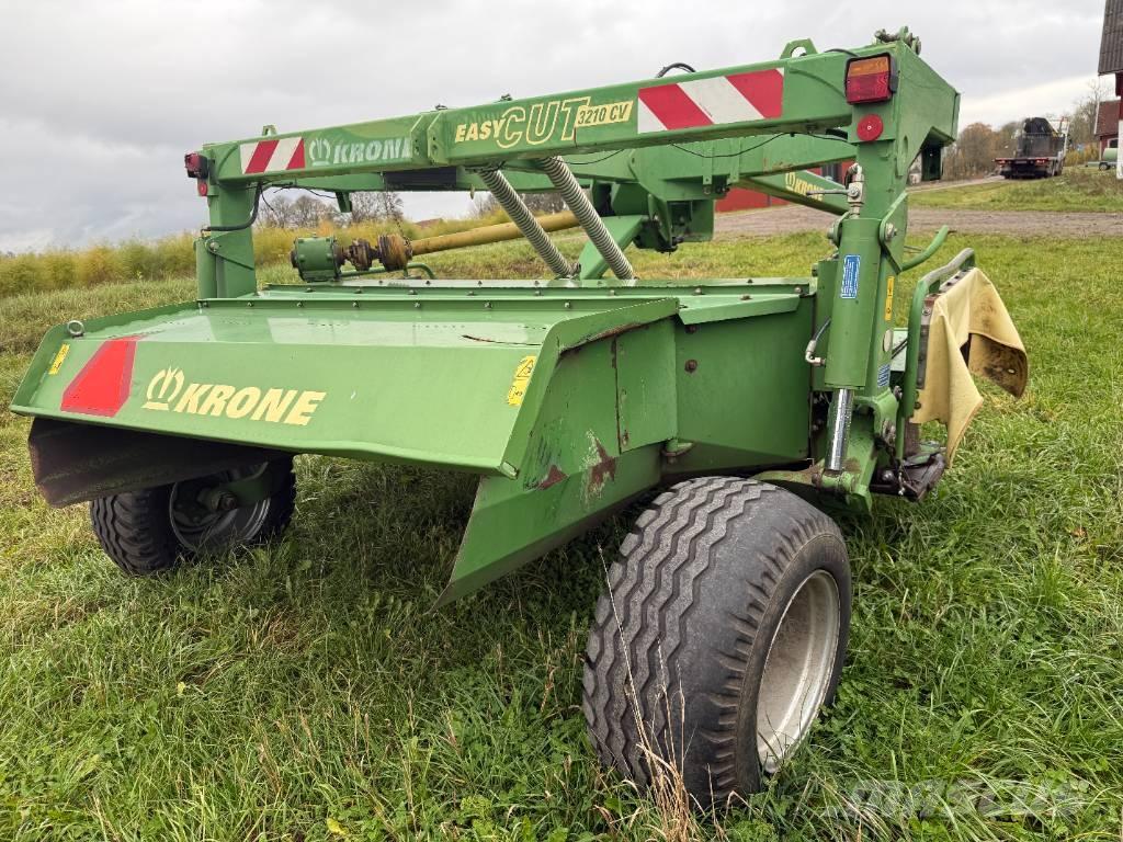 Krone 3210 CV 割草调节装置