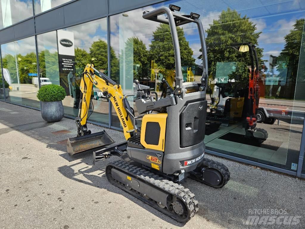 New Holland e12d 小型挖掘机
