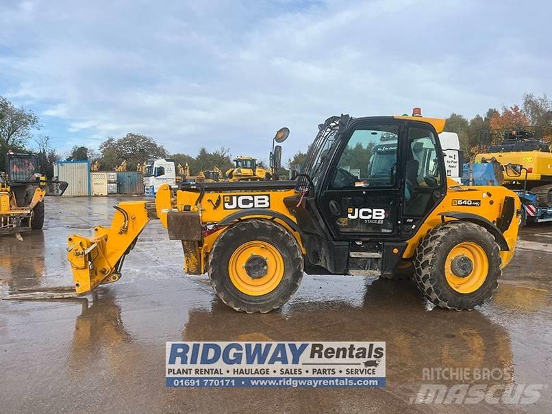 JCB 540-140 伸缩臂叉装车|叉装车