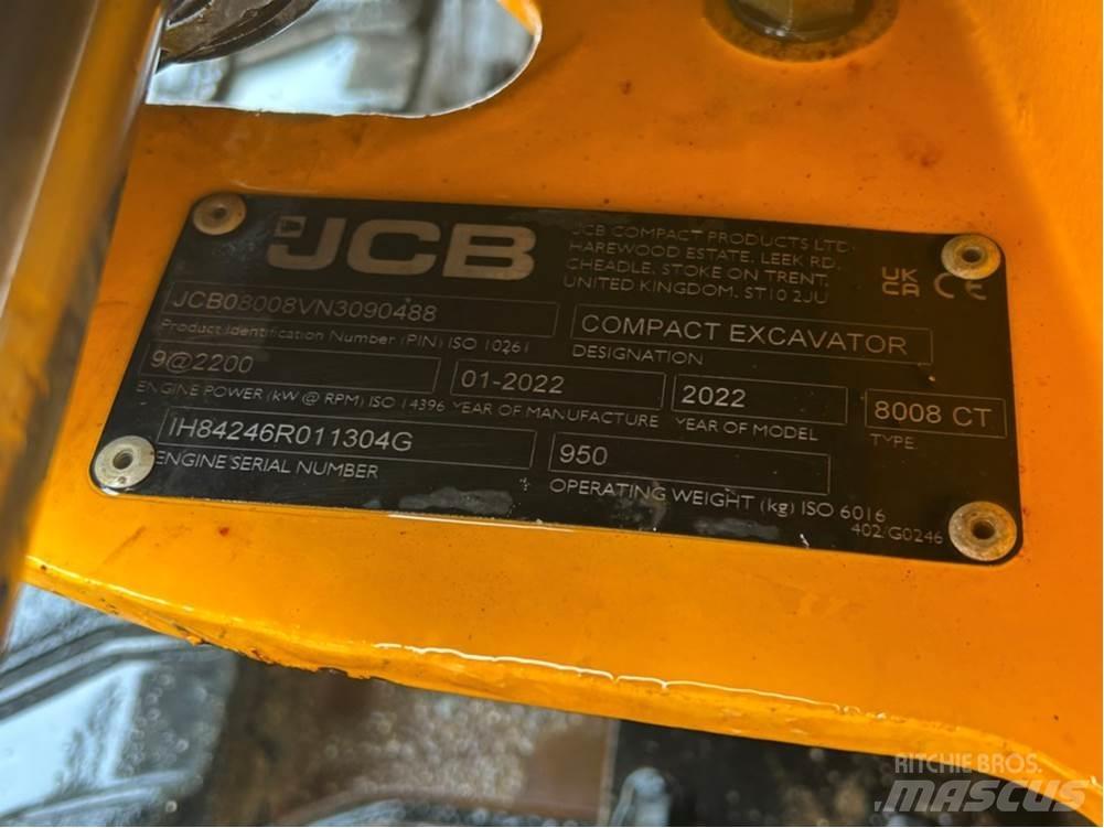 JCB MICRO 8008 小型挖掘机