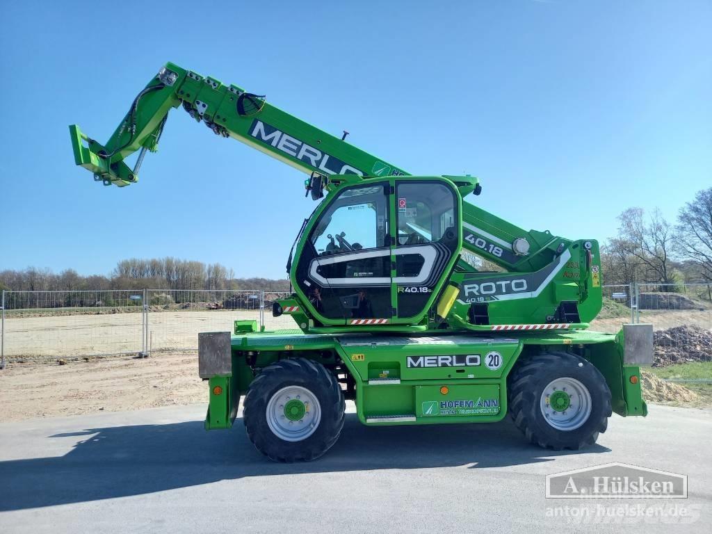 Merlo ROTO 40.18 S 伸缩臂叉装车|叉装车