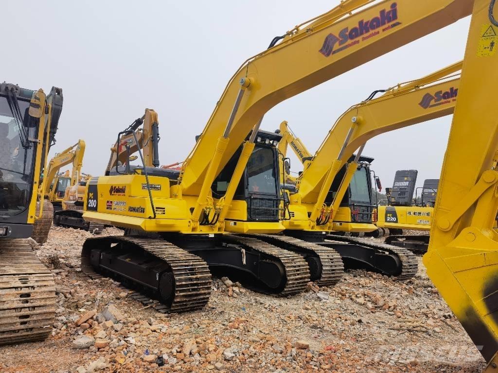 Komatsu PC 200-8 履带挖掘机