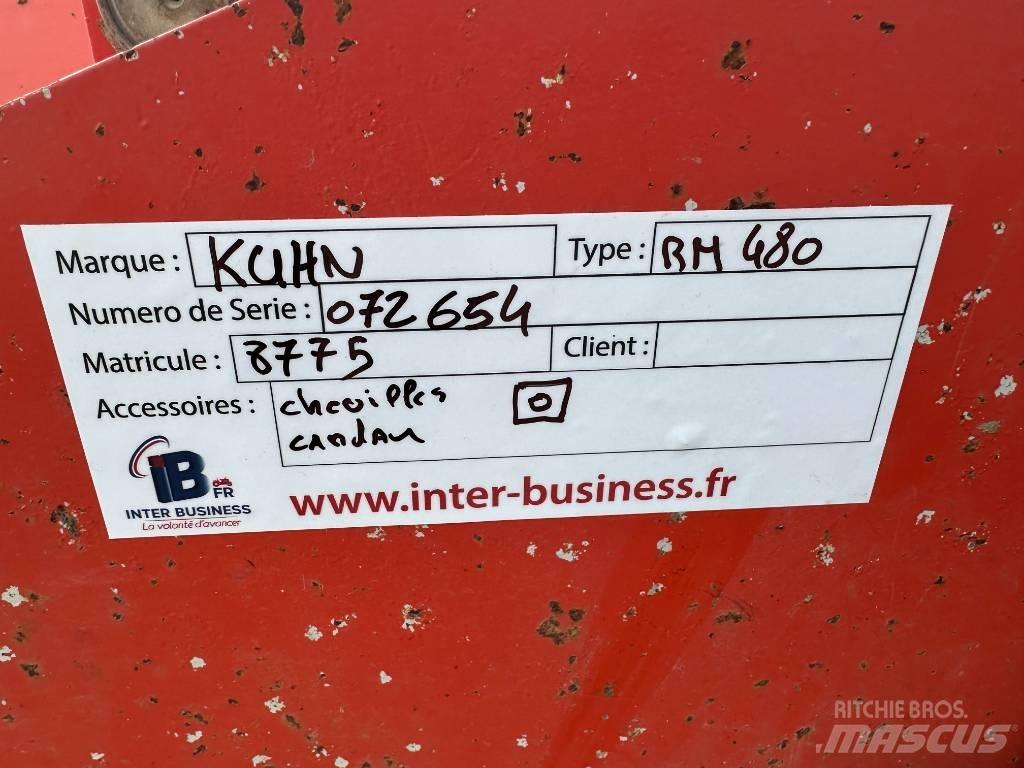 Kuhn RM480 牧场割草机和切顶器