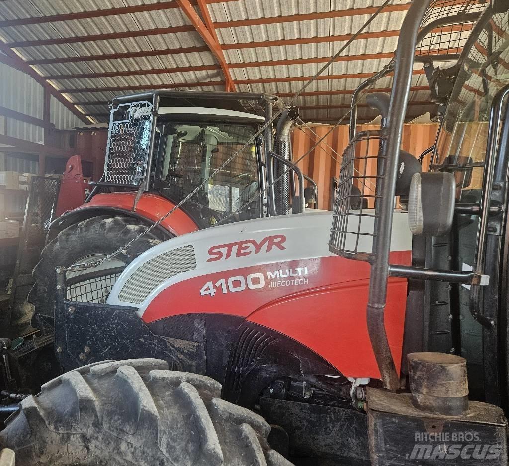 Steyr 4100 林业拖拉机