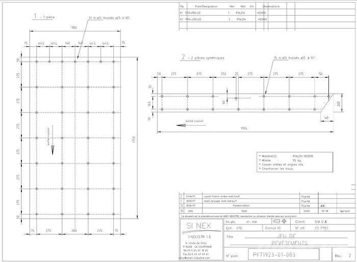  Sinex EXTRACTEUR 振动筛