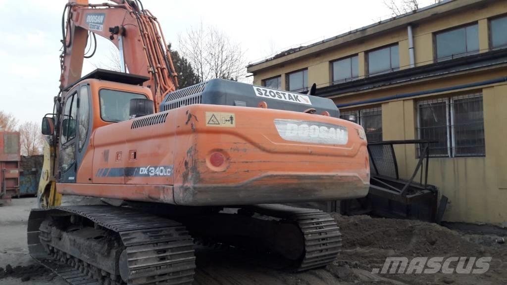 Doosan DX 340 LC 履带挖掘机