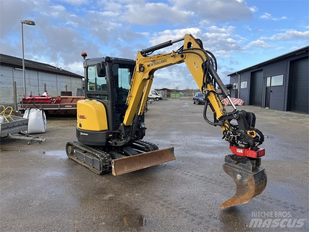 New Holland E 26 C 小型挖掘机