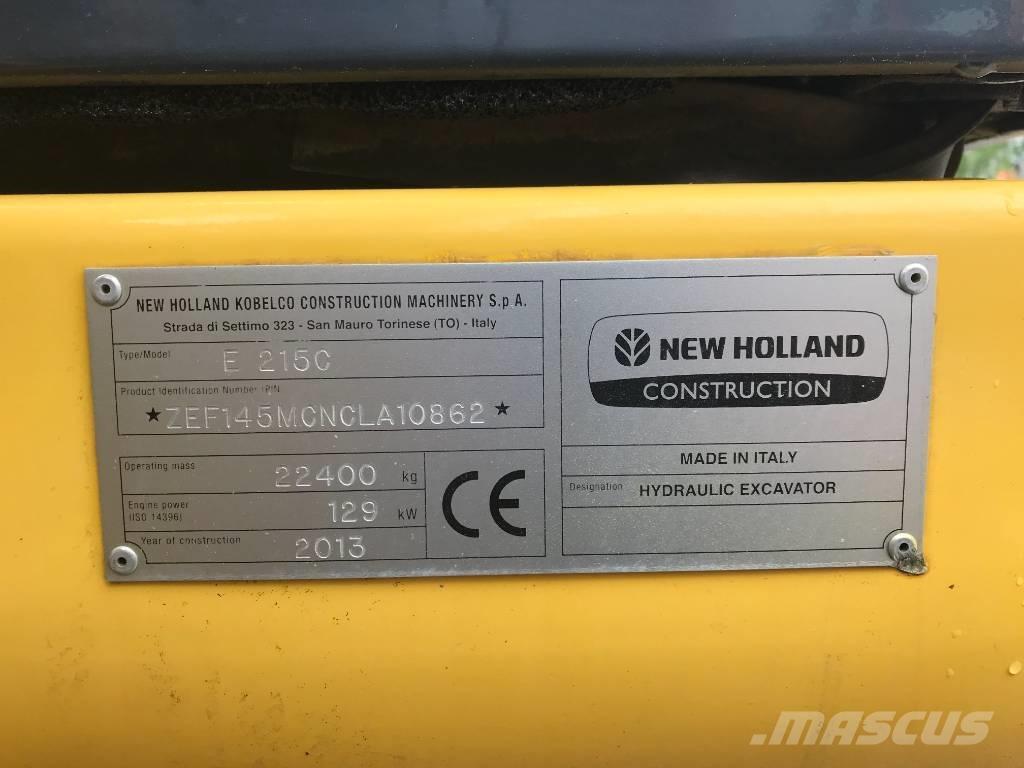 New Holland E 215 C 履带挖掘机