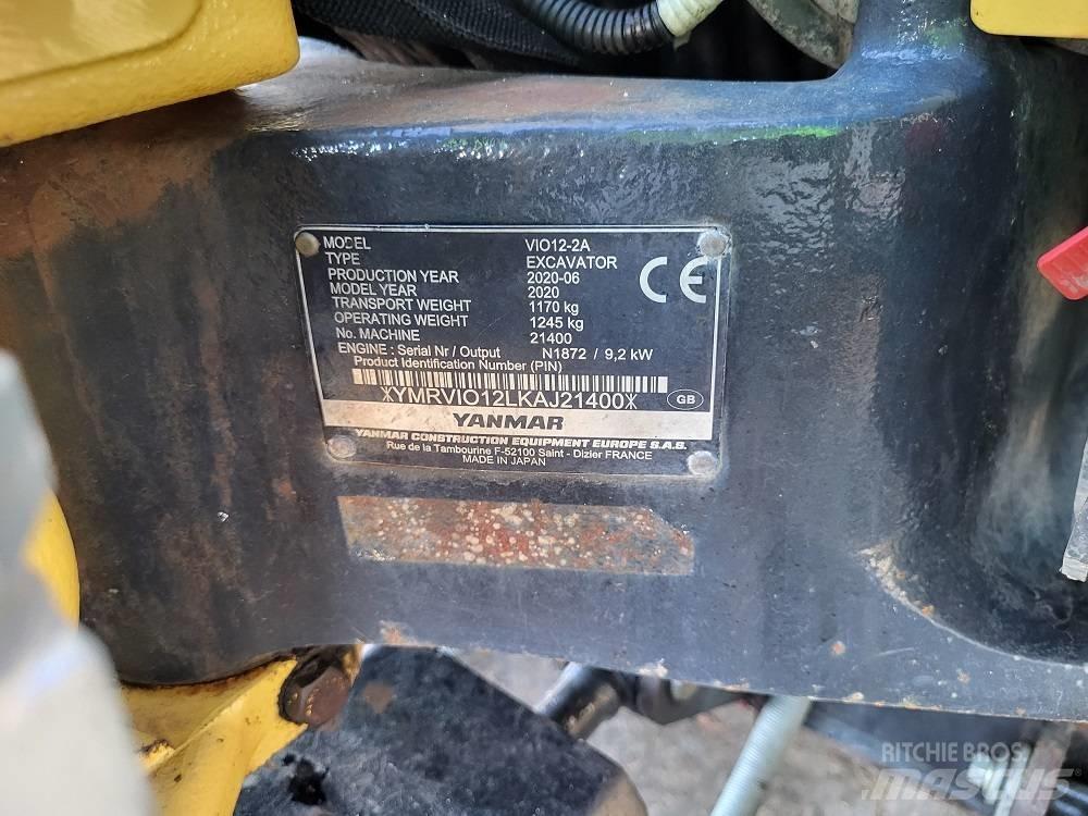 Yanmar Vio 12 小型挖掘机