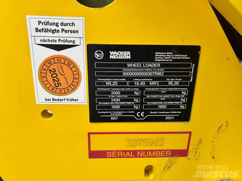 Wacker Neuson WL 20 轮式装载机