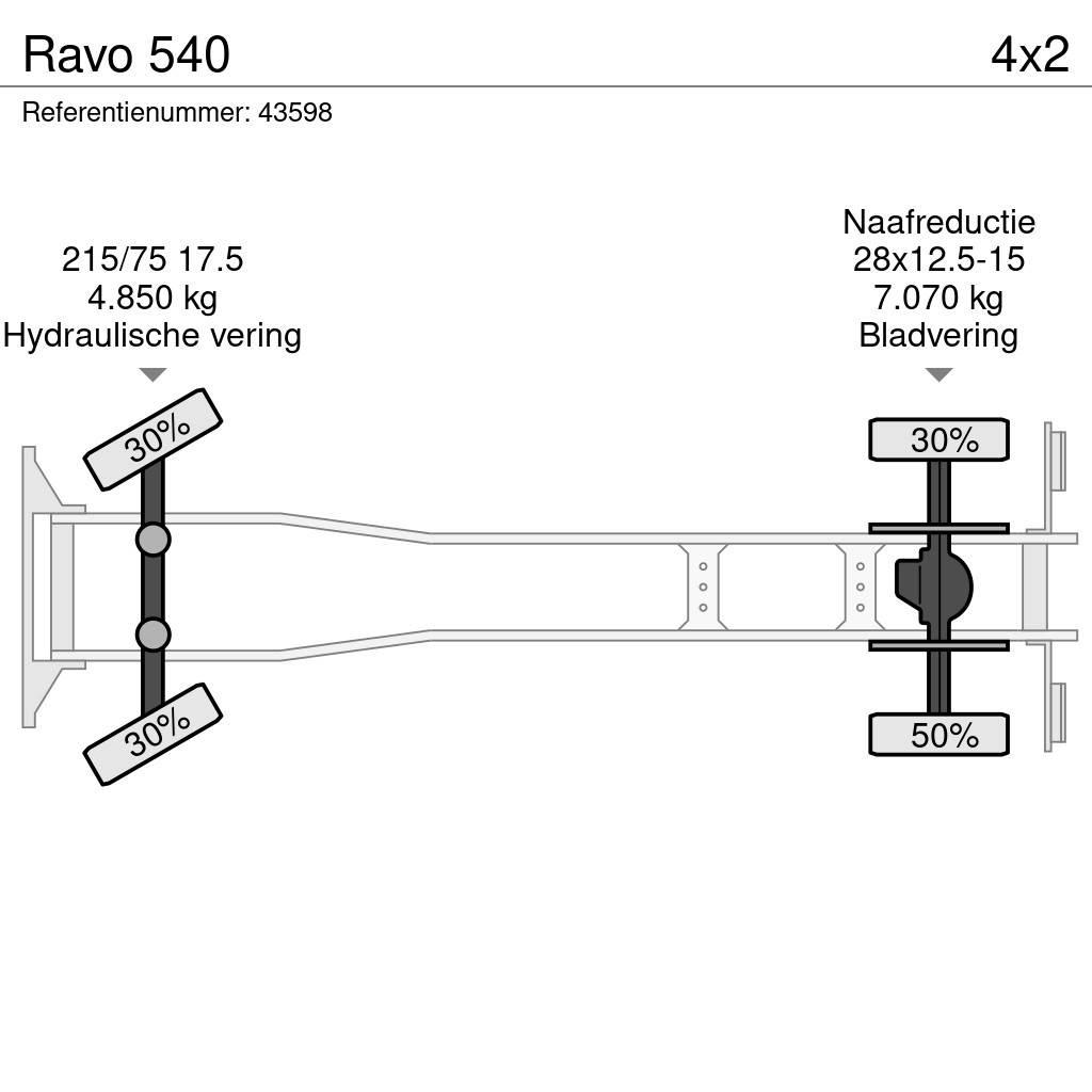 Ravo 540 道路清扫车