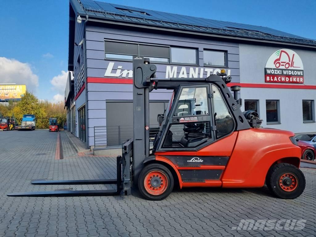Linde H80T-1100 天然气叉车