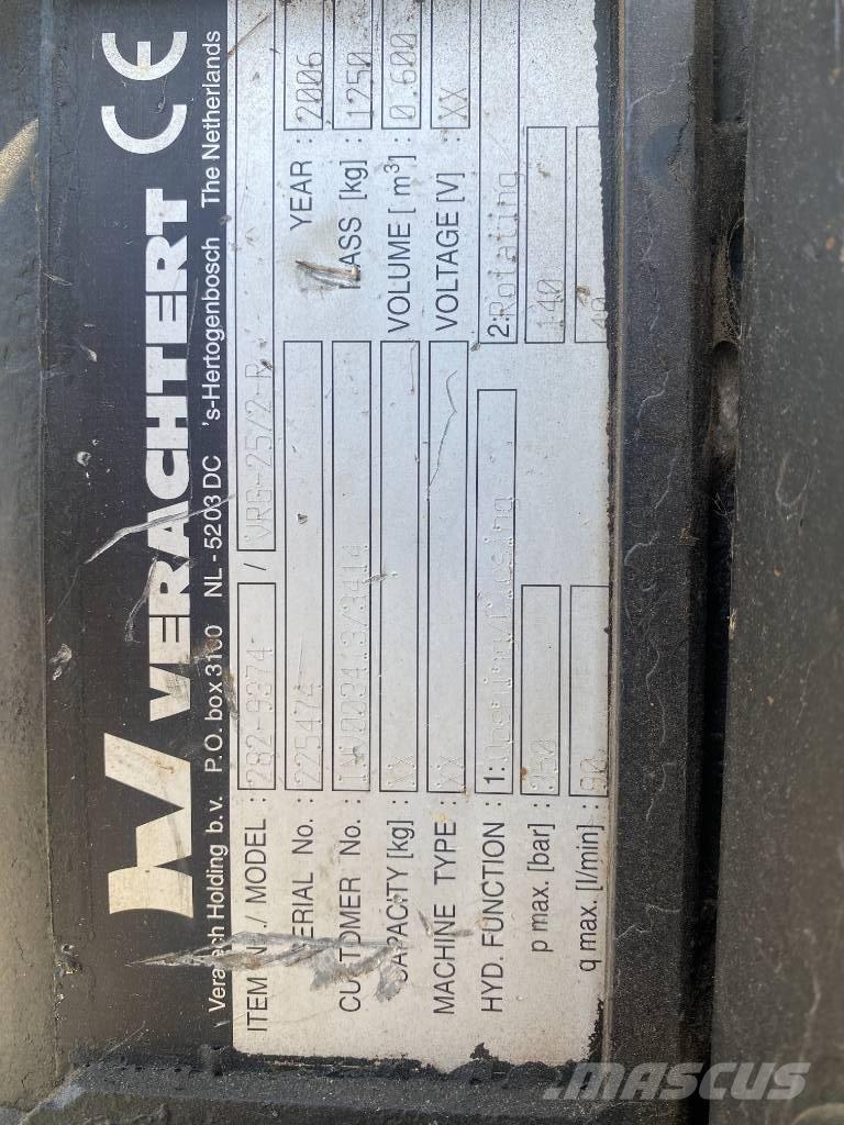 Verachterd VRG 25 抓斗