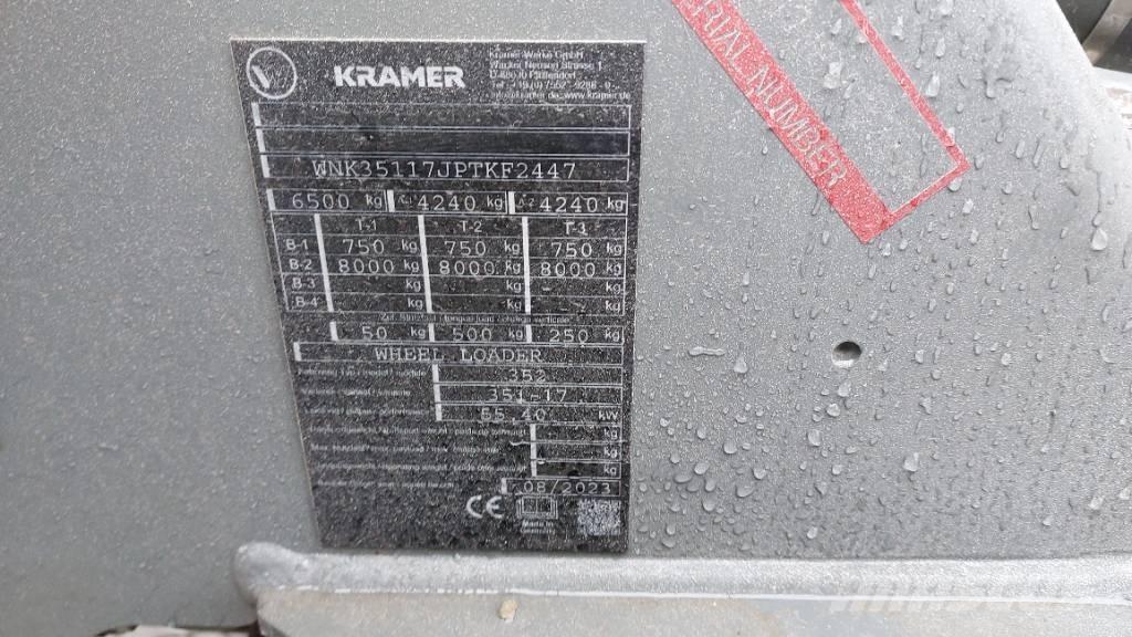 Kramer 8085T 小型装载机