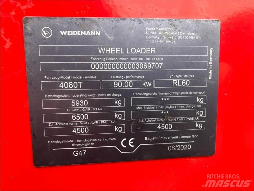 Weidemann 4080 T 伸缩臂叉装车|叉装车