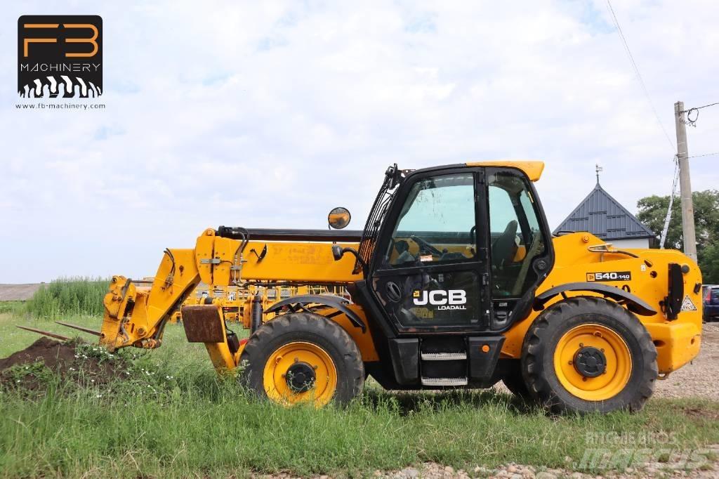 JCB 540-140 伸缩臂叉装车|叉装车