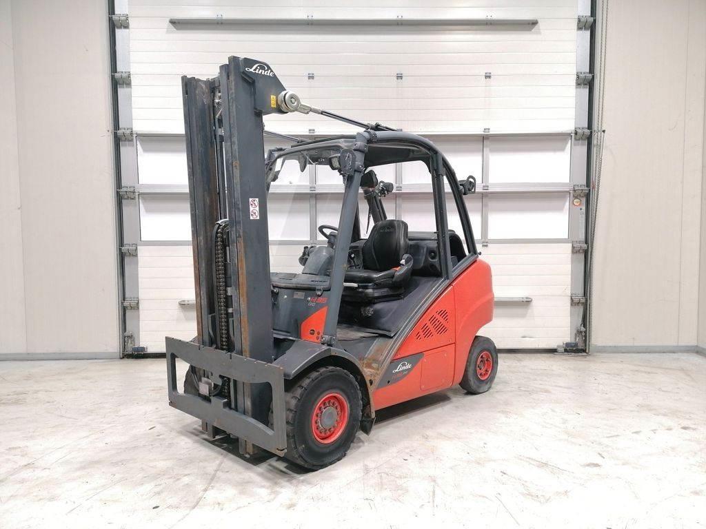 Linde H35T-02 天然气叉车