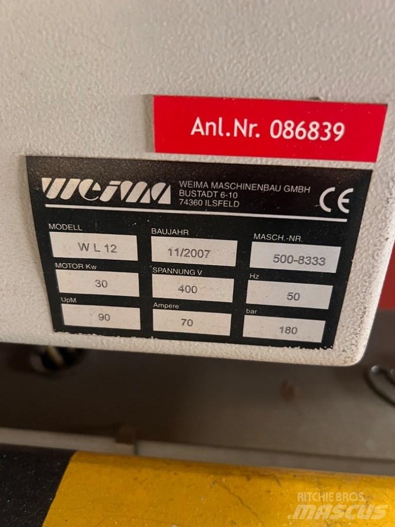 Weima HWV 3000 / WL12 废料粉碎机