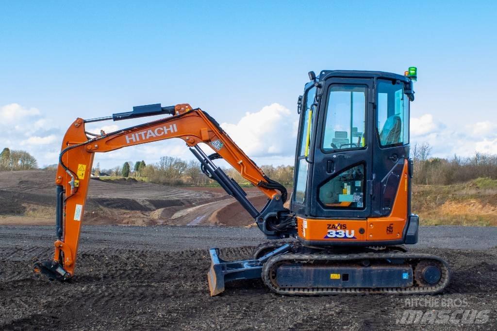 Hitachi ZX33U-6 小型挖掘机