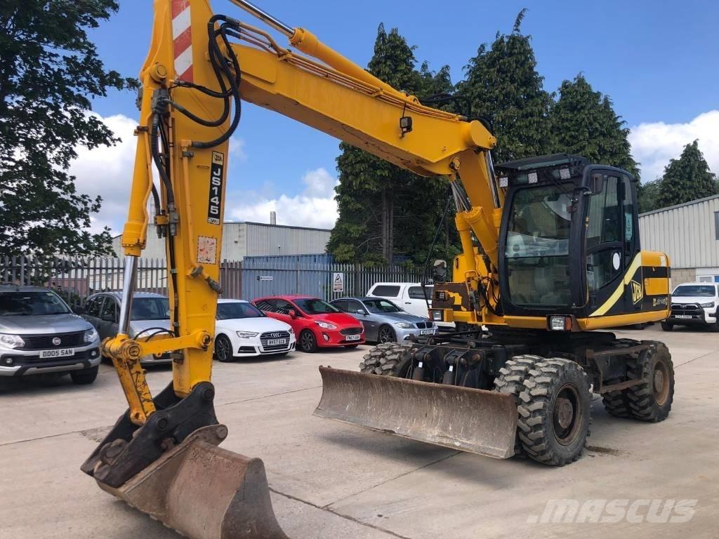 JCB JS145W 轮式挖掘机