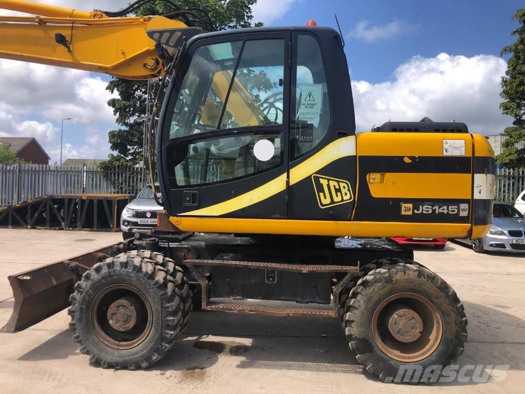 JCB JS145W 轮式挖掘机