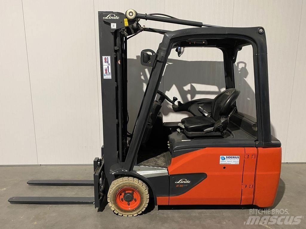 Linde E16L-386 电动叉车