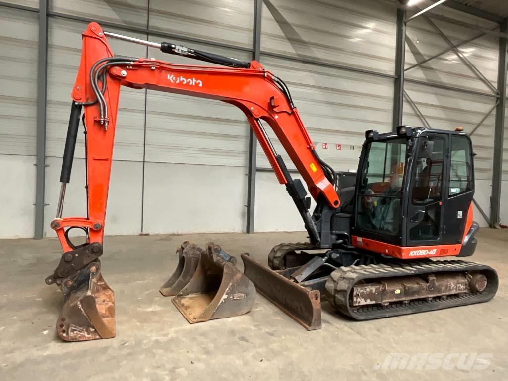 Kubota KX 080-4 A 中型挖掘机