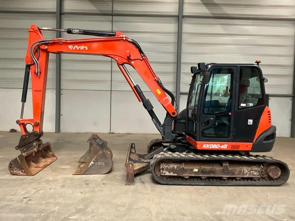Kubota KX 080-4 A 中型挖掘机