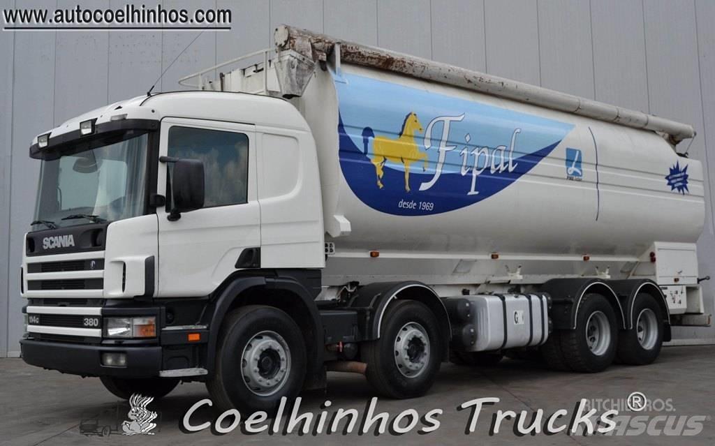 Scania 114 G 380 农用/粮食运输车