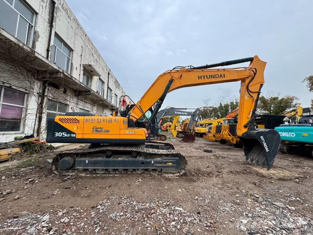 Hyundai 305lc 履带挖掘机