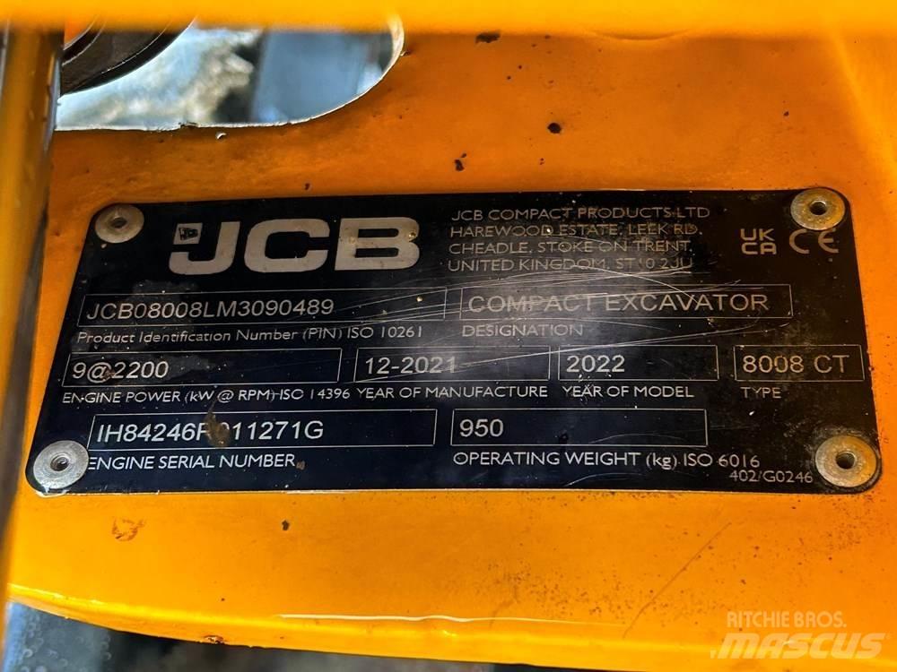 JCB 8008 小型挖掘机