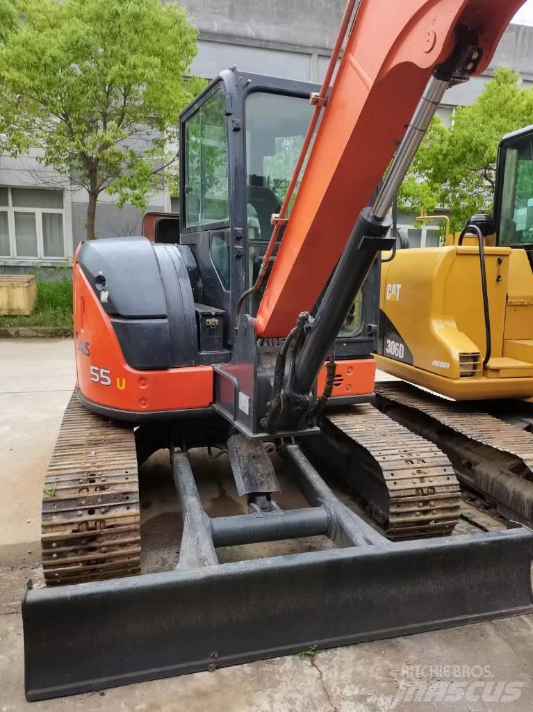 Hitachi ZX 55 UR 小型挖掘机