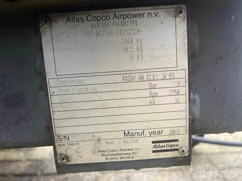 Atlas Copco Xas97 压缩机