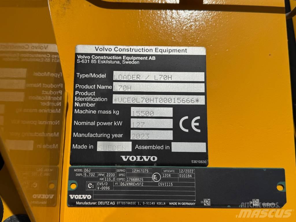Volvo L 70 H 轮式装载机