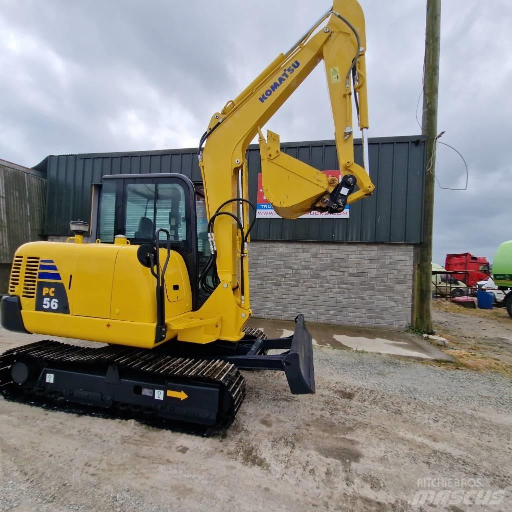 Komatsu PC56-7 小型挖掘机