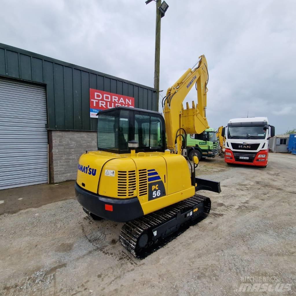Komatsu PC56-7 小型挖掘机